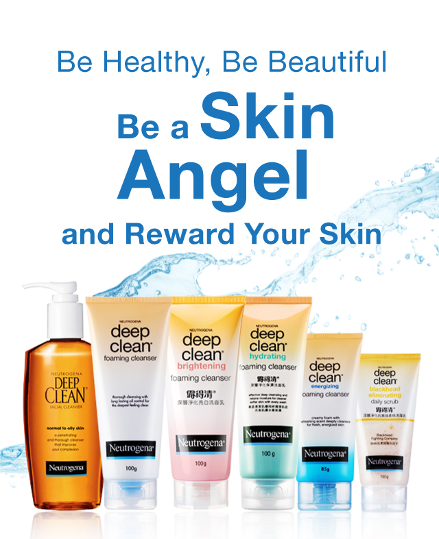 Neutrogena® Be Healthy, Be Beautiful, Be a Skin Angel and Reward Your Skin